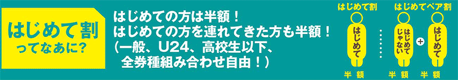 はじめて割